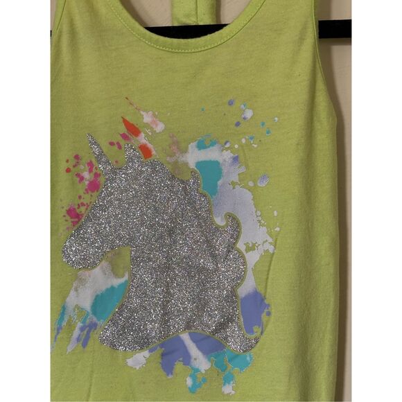 The Children's Place & 365 Kids Girl's Unicorn & Aloha Graphic Print Tank Top 2 - Picture 2 of 11